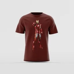 Iron Man Mark Armor Graphic T-Shirt