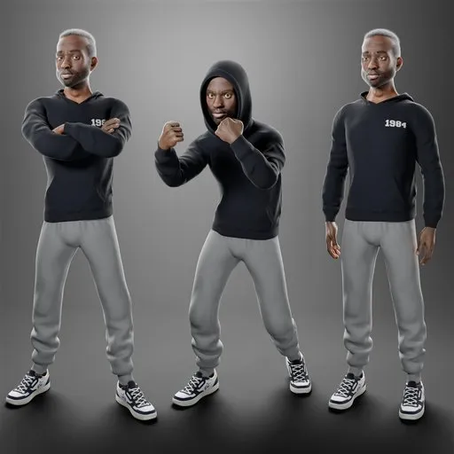 Athletic Male Character