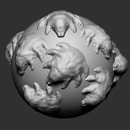 NS Creature detail parasite