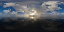 Dramatic Cloudy Sky Sunset