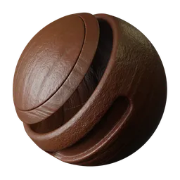 Polished Mahogany Wood