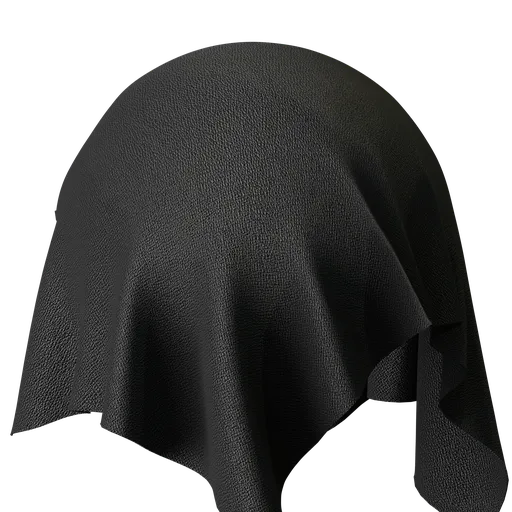 Black Grain Leather