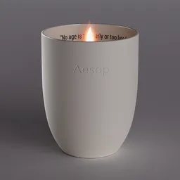 Aesop Ceramic Candle Vessel