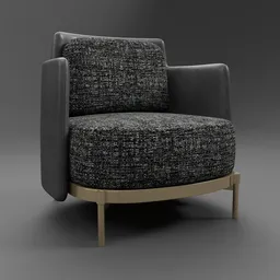 Minotti Tape armchair