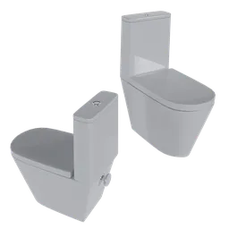 "Exquisite quality Toilet 3 3D model with highly detailed rounded forms, perfect for adding realism to your scene. Inspired by Boetius Adamsz Bolswert and rendered in zinc white, this model features blocked drains and an all-white, detailed product shot."