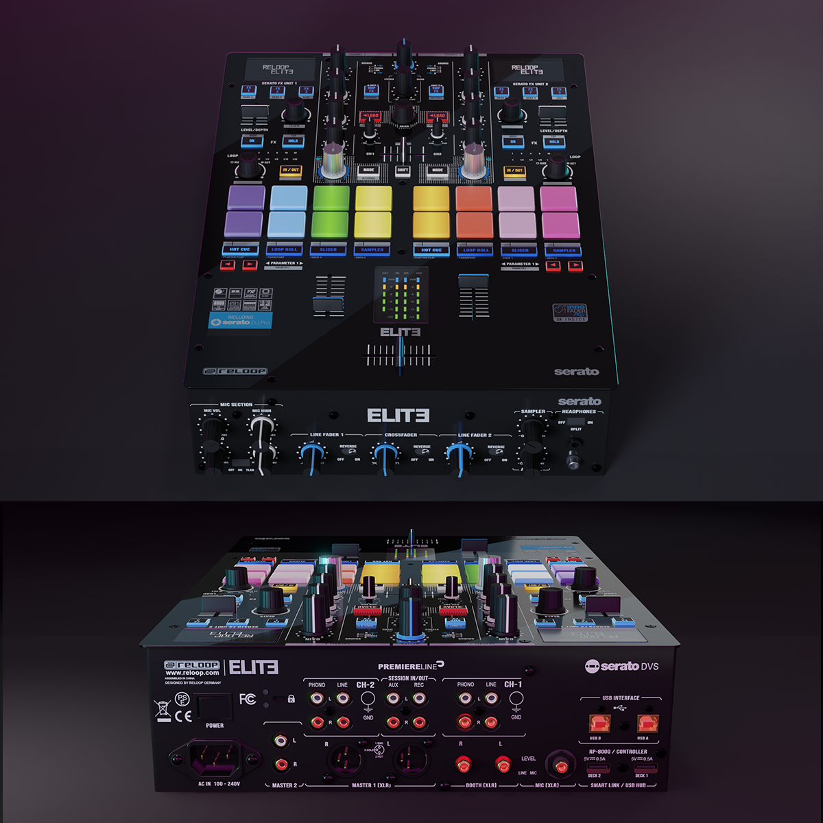 DJ Mix Reloop elite | Audio Devices models | BlenderKit