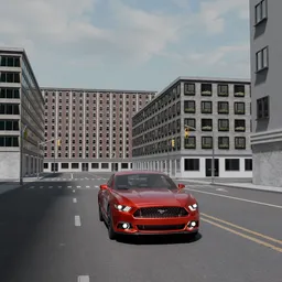 City - for Car render