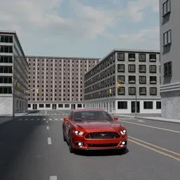 City - for Car render