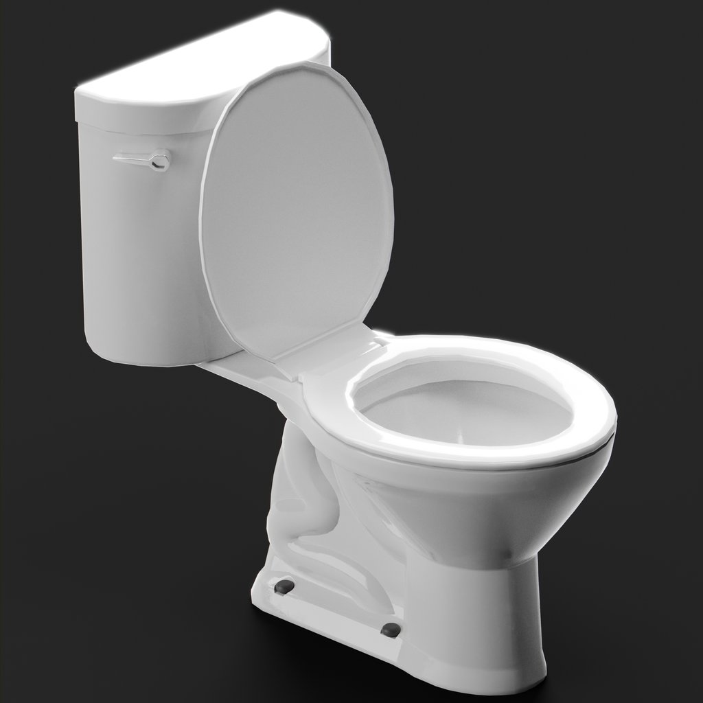 Toilet | FREE 3D Toilet / Bidet Models | BlenderKit