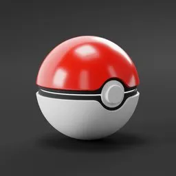 Realistic Stylized Pokéball
