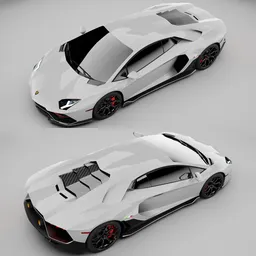 (Rigged)Lamborghini Aventador LP780