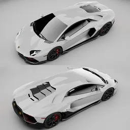 (Rigged)Lamborghini Aventador LP780