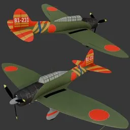 Japanese Dive Bomber WWII