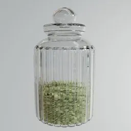 Food Gallon Glass Jar