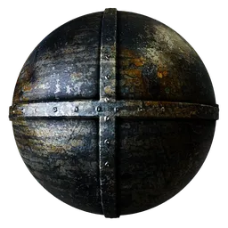 Metal Rivets Scratched