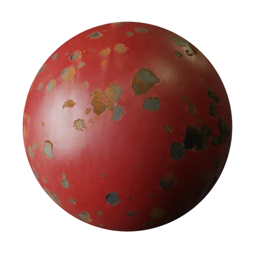 Painted metal