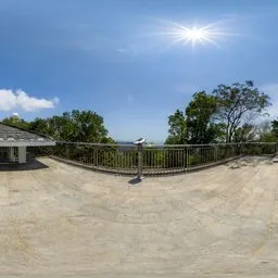 Rooftop under the sun during the day