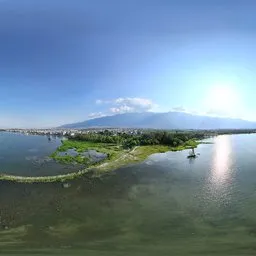 Highsky green lake bluesky