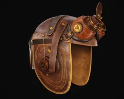 Steampunk Helmet with goggles