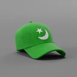 Green cap