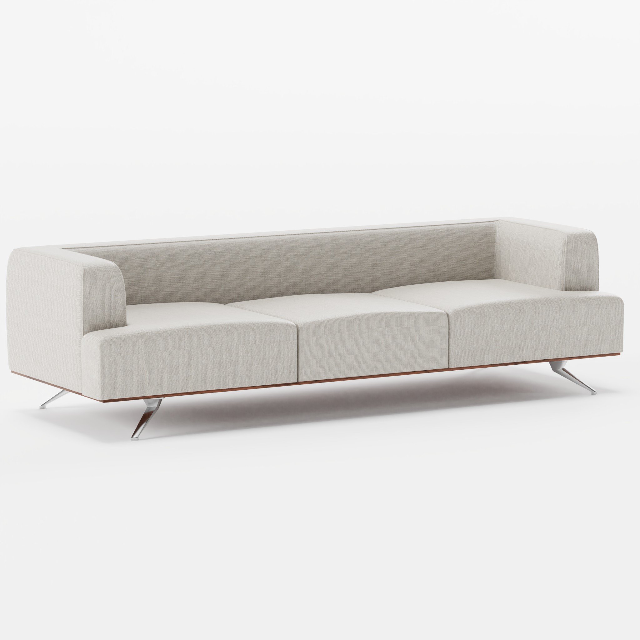 Sofa 3 Seater Big | FREE 3D Sofa Models | BlenderKit