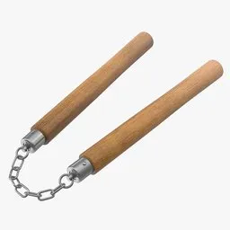 Wood Nunchaku