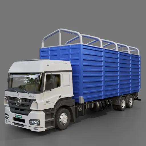 Mercedes-Benz Axor 2644 Box Truck 2016