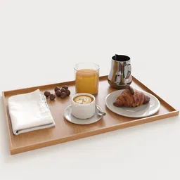 Breakfast tray