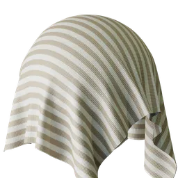Stripe Natural Flat