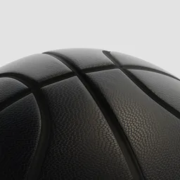Black Basketball (detailed)