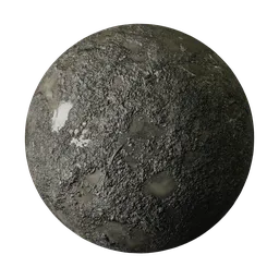 Muddy ground