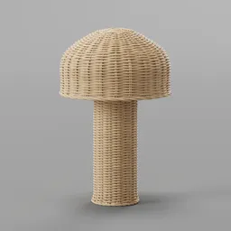 Rattan Table Lamp