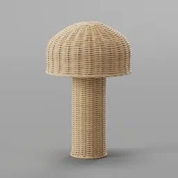 Rattan Table Lamp