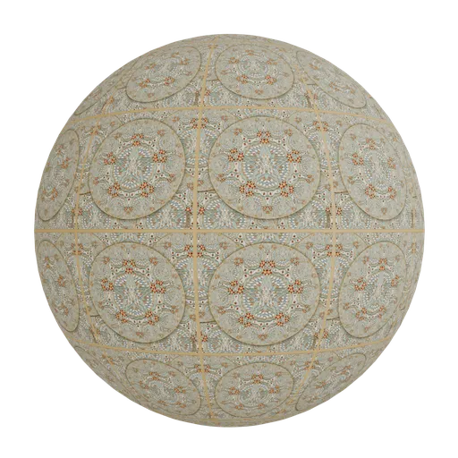 Ornamental mandala wallpaper