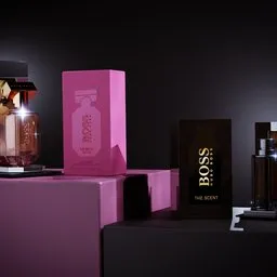 Perfume render Product visualization