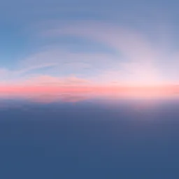 Pink Colorful Sunset Sky