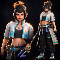 Character Stylized Rigged