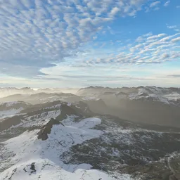 Large Landscape Mountain Terrain