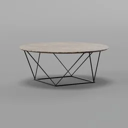 ELSIE Coffee table Natural