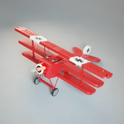 Red Baron Triplane