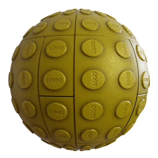 Lego Block Yellow