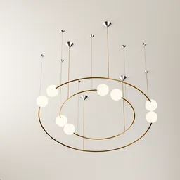 Pendant chandelier RAELYN