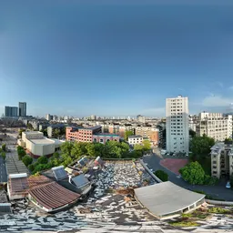 Highsky old building mud