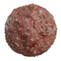 Procedural Raw Hamburger