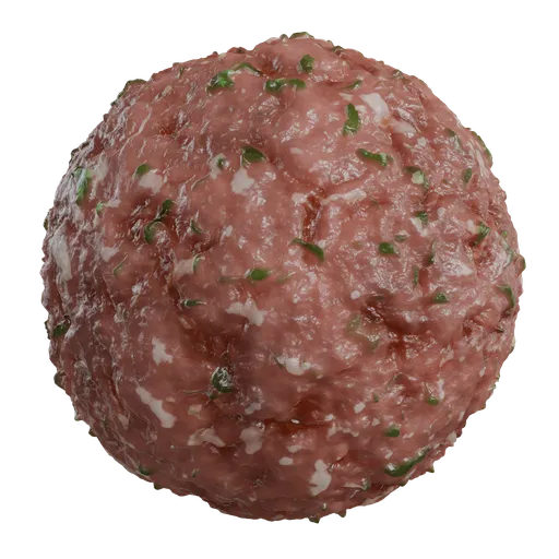 Procedural Raw Hamburger