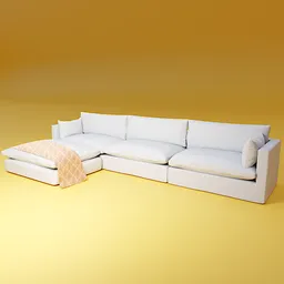 Unwind 4-Piece Reversible Sofa