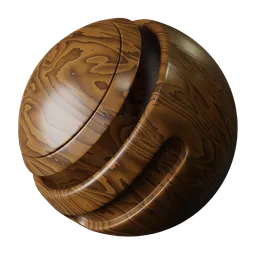 Whorled Walnut Wood