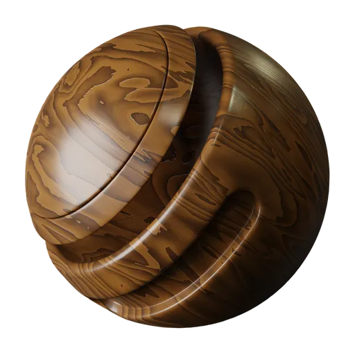 Whorled Walnut Wood
