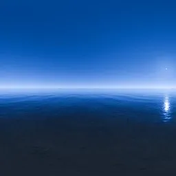 Sky Blue Open Water