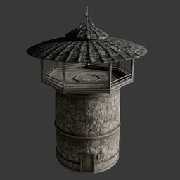 Weathered Tibetan Tower